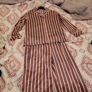 Nordstrom striped PJ set